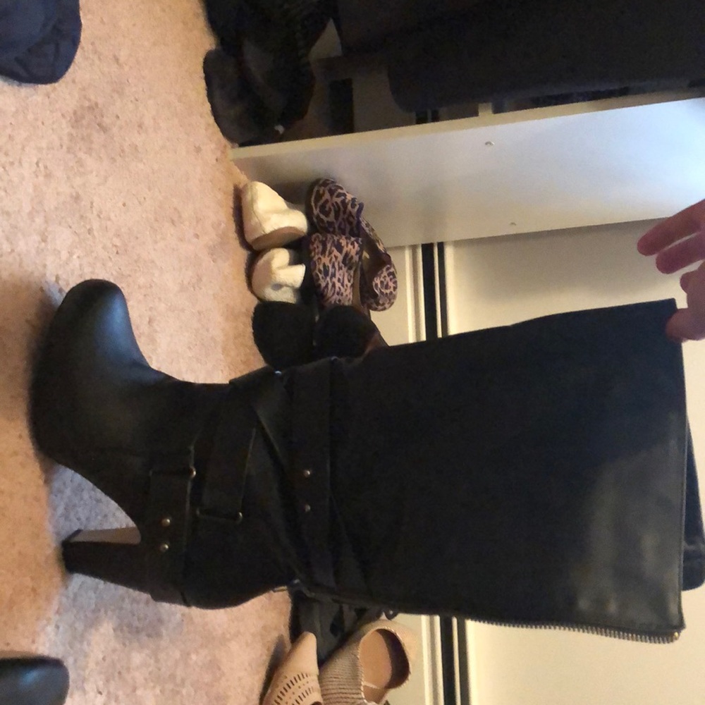Black boots
